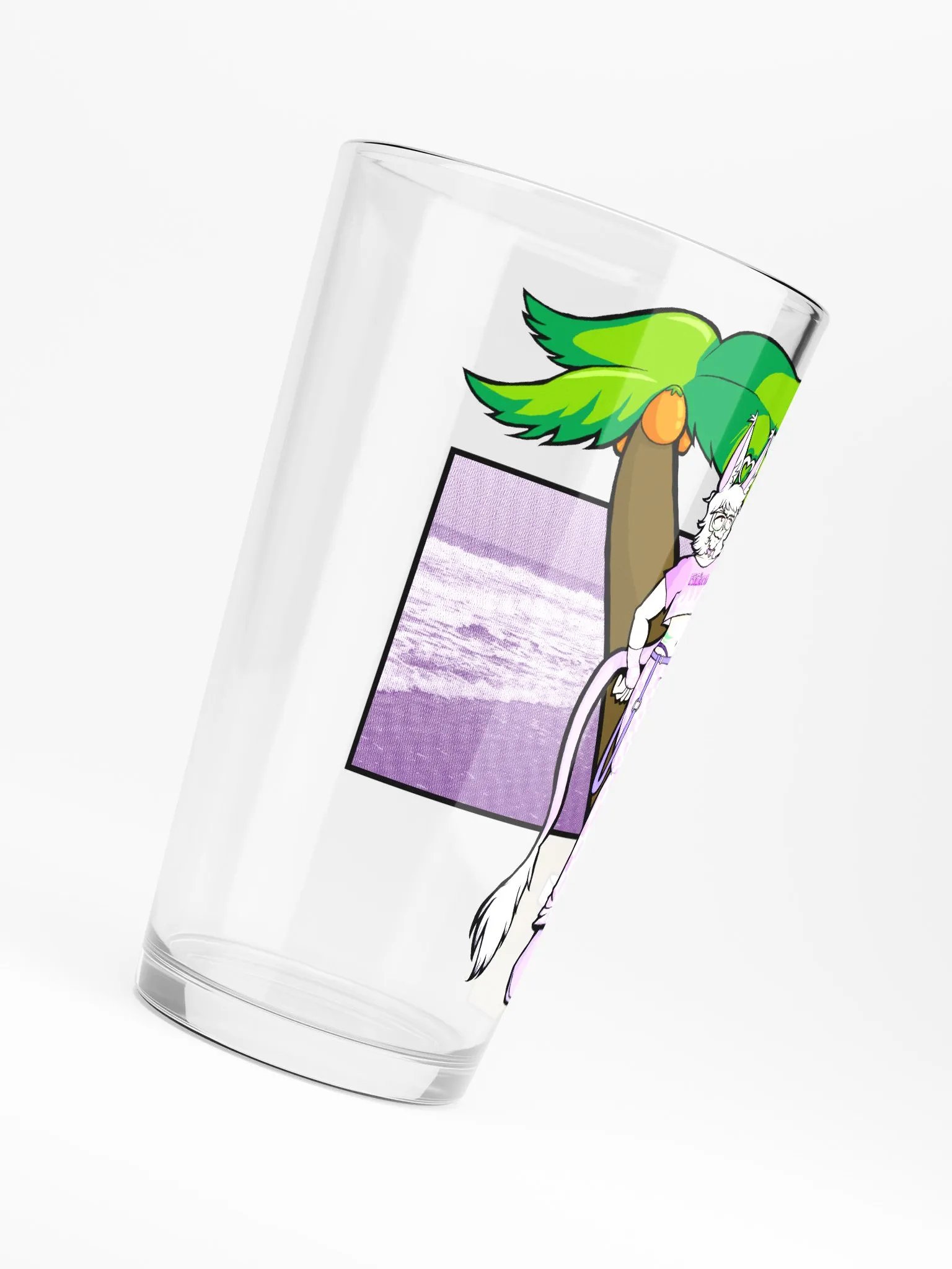 [Pint Glass] Palmtree product image (6)