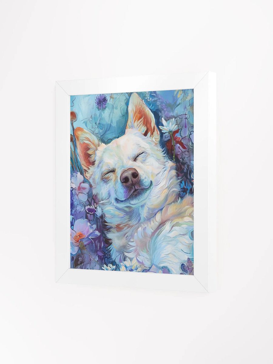 Blissful Canine Dreams - Framed Matte Poster product image (3)