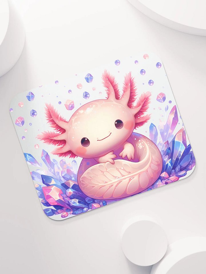 MOUSE PAD - Cute Axolotl 001 product image (1)