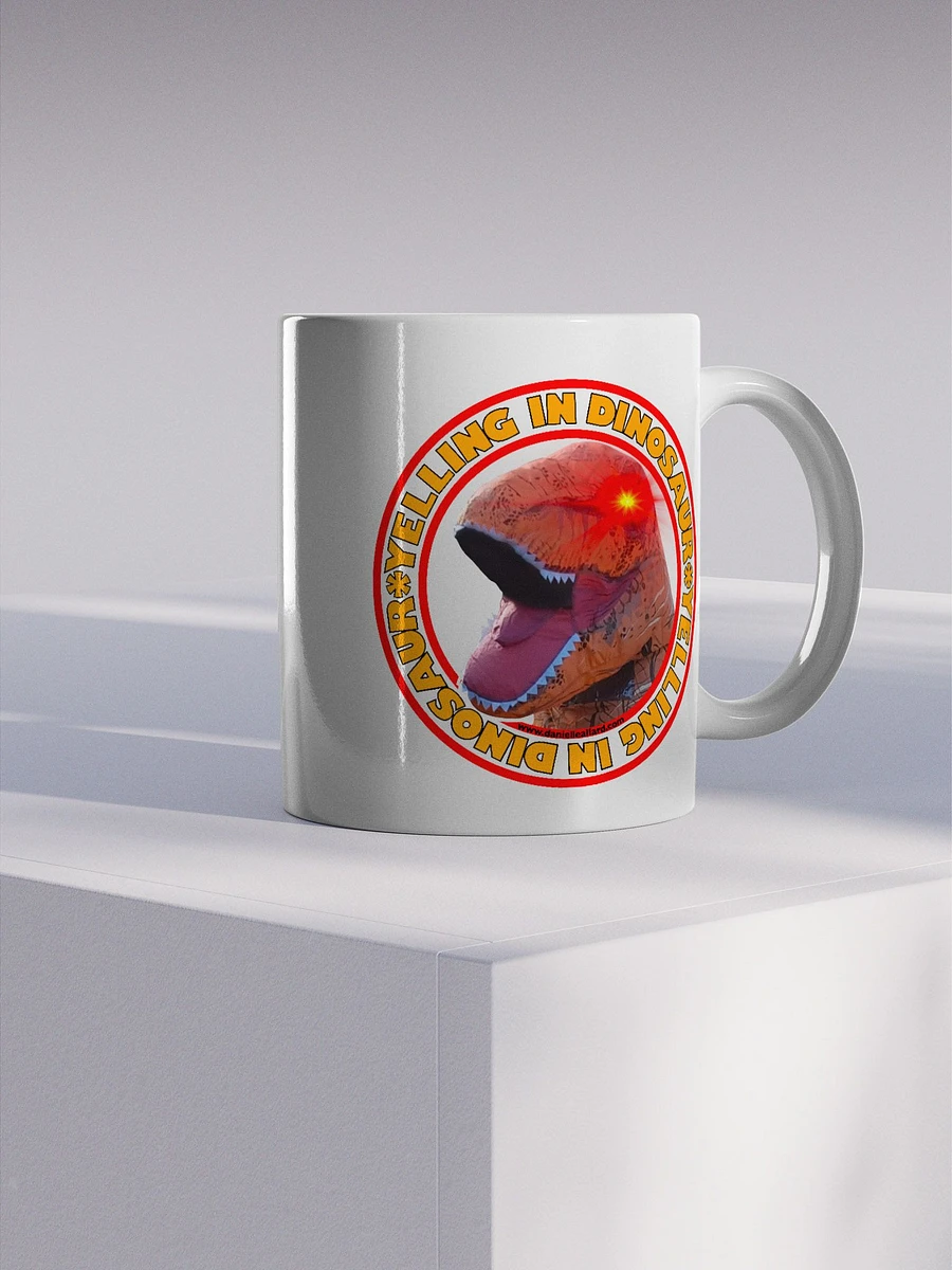 Yelling In Dinosaur Mug product image (4)