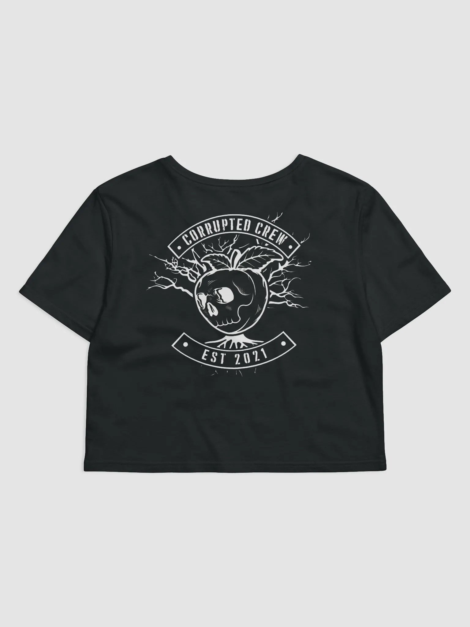 Cropped Corrupted Crew T-Shirt product image (2)