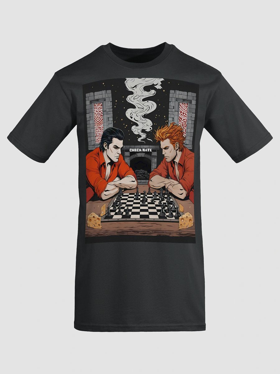 Fierce Chess Duel Desing | Checkmate Premium Heavyweight Tee product image (29)