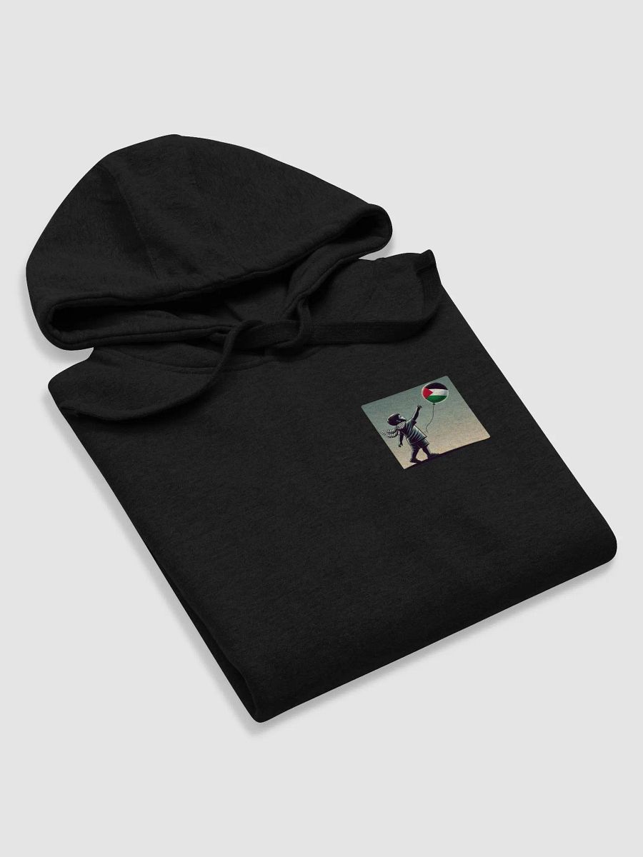 Palestinian Balloon Unisex Hoodie | AI Design FREE PALESTINA product image (6)