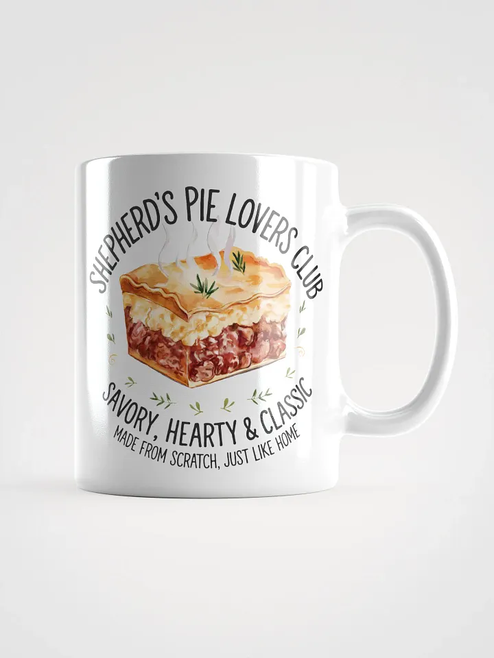 Shepherd's Pie Lovers Club White Glossy Mug product image (3)