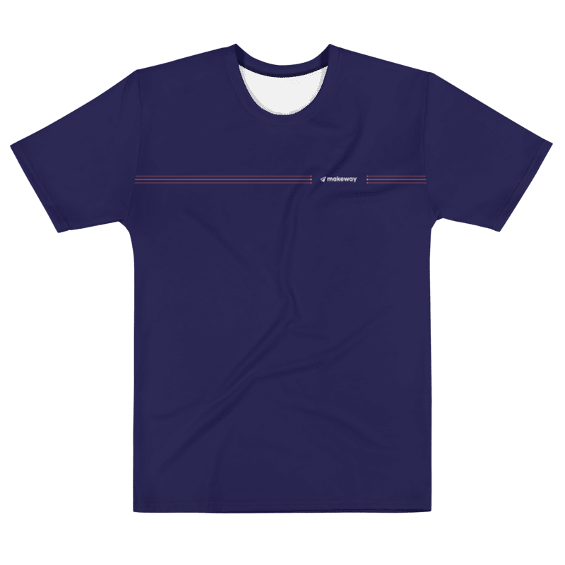 Elevate Tee: Navy product image (1)