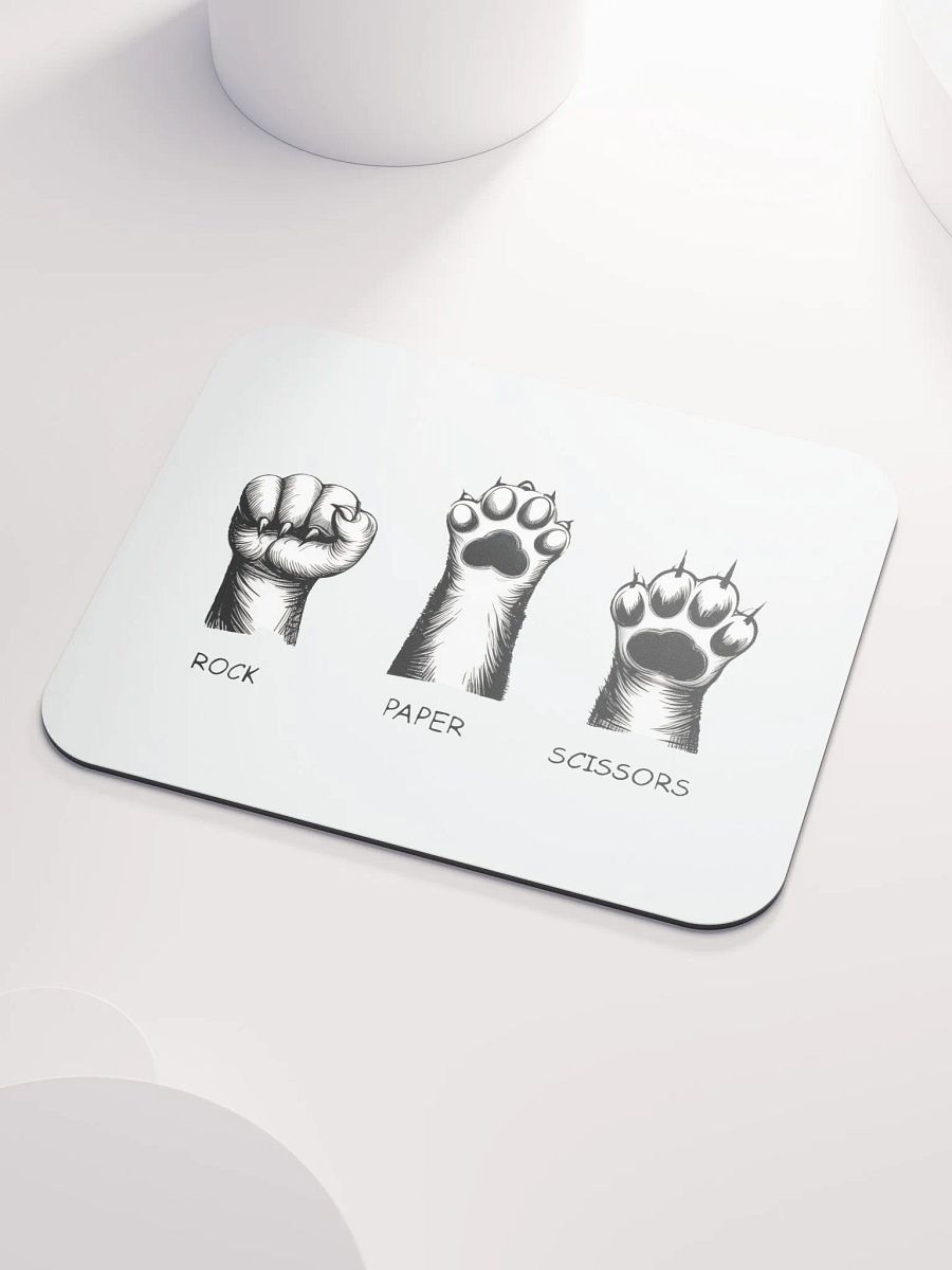 rock, paper, scissors mouse pad product image (3)