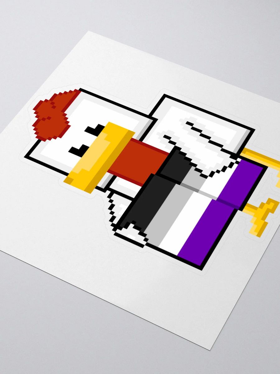Asexual Pride Sticker product image (9)