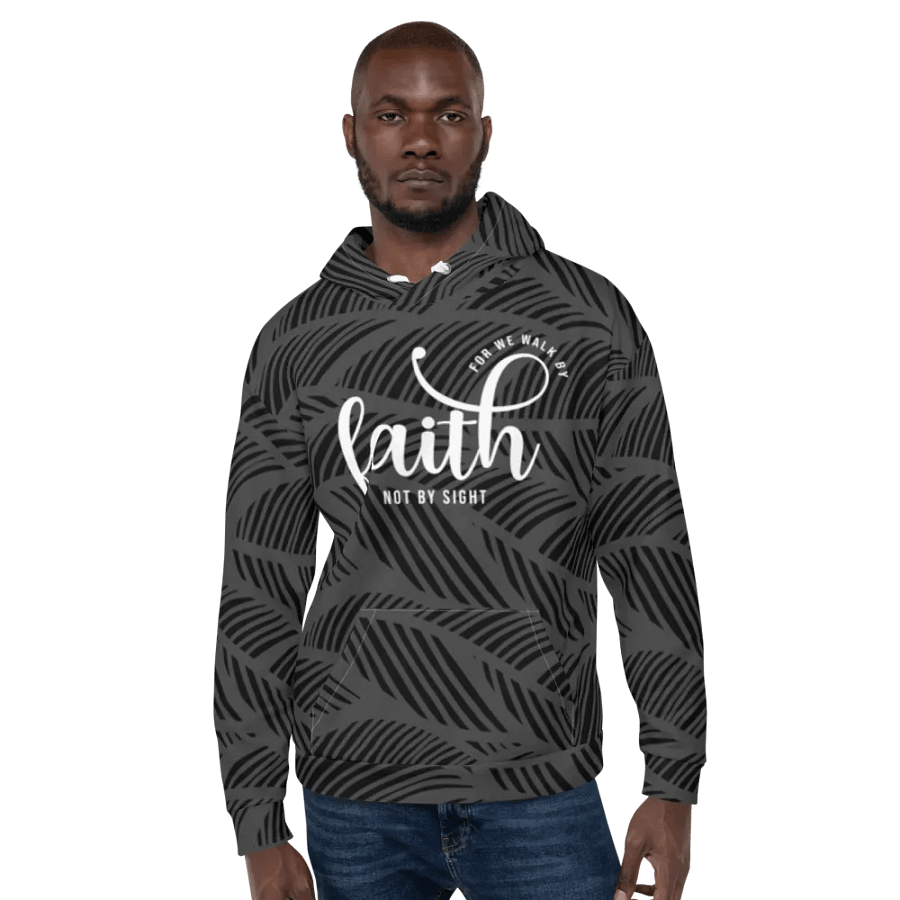 Faithful Vision All-Over Unisex Hoodie product image (10)