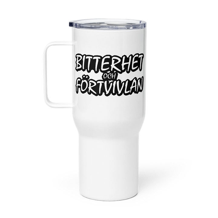 BITTERHET & FÖRTVIVLAN - TRAVEL MUG product image (1)