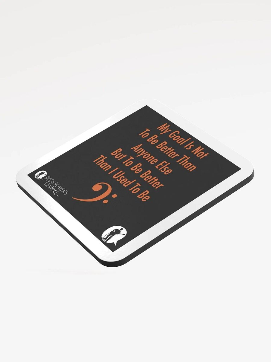 Goals - Glossed Cork Coaster product image (3)