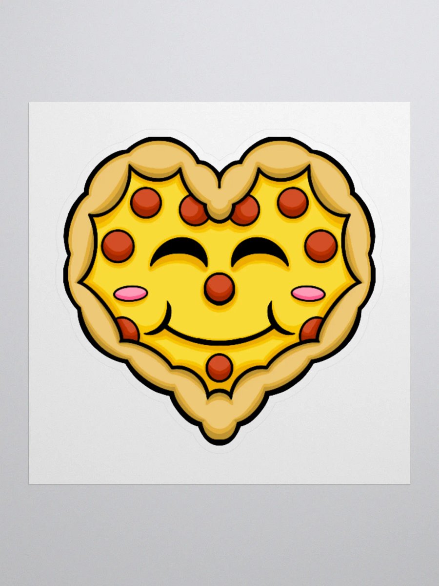 PIZZA HEART STICKER product image (3)
