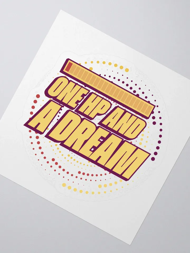 Sticker 1HP & a dream product image (5)