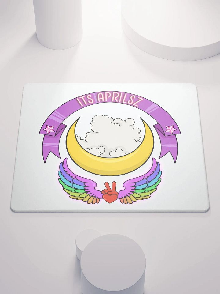 Its Aprilsz Channel Logo Gaming Mouse Pad product image (1)