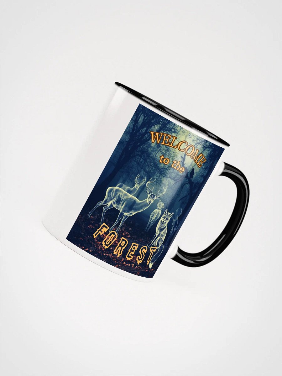 Ghostly Forest Creatures Ceramic Coffee Mug. product image (4)