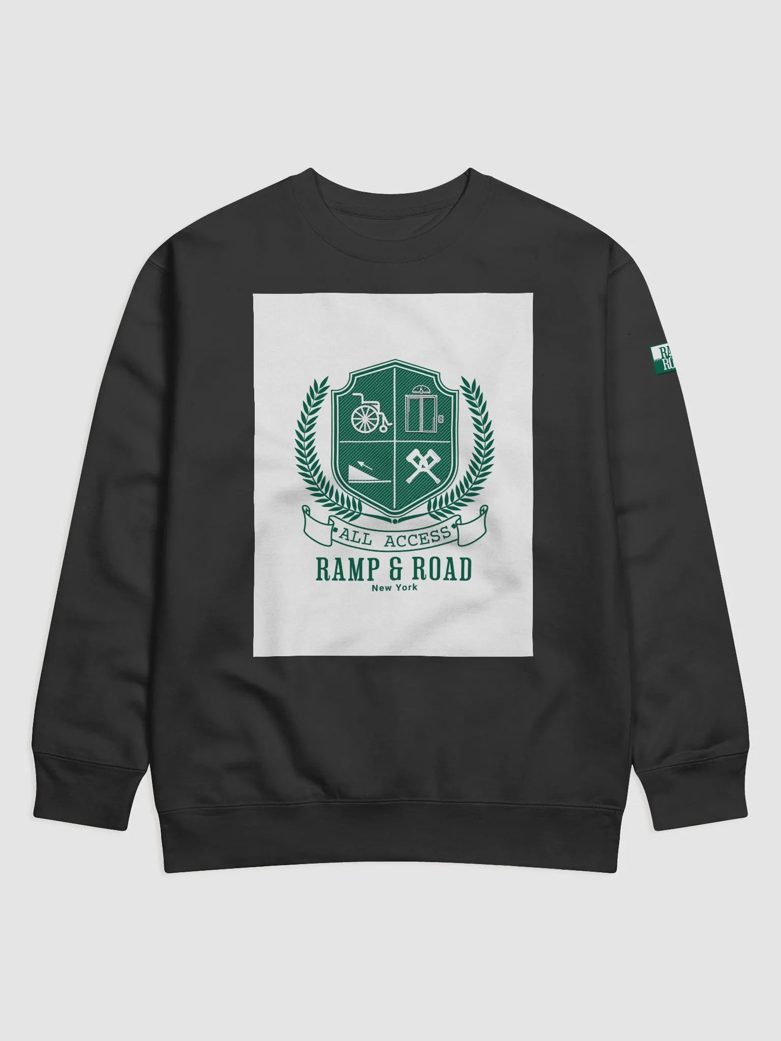 Premium Sweatshirt featuring stylish Ramp x Road logo product image (9)