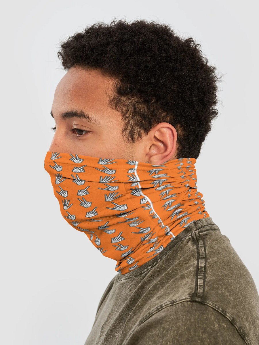 Bone Zone pattern neck gaiter product image (3)