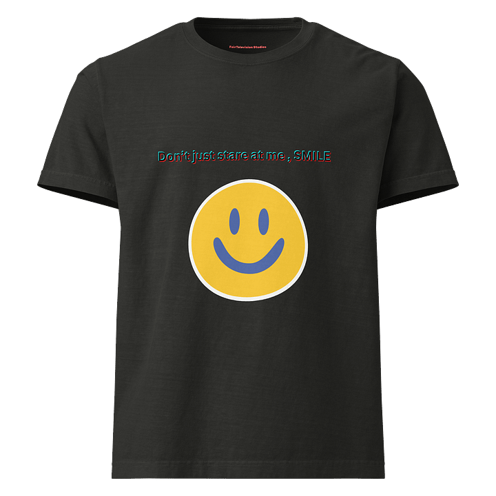 Smiley Statement Oversized Tee product image (1)
