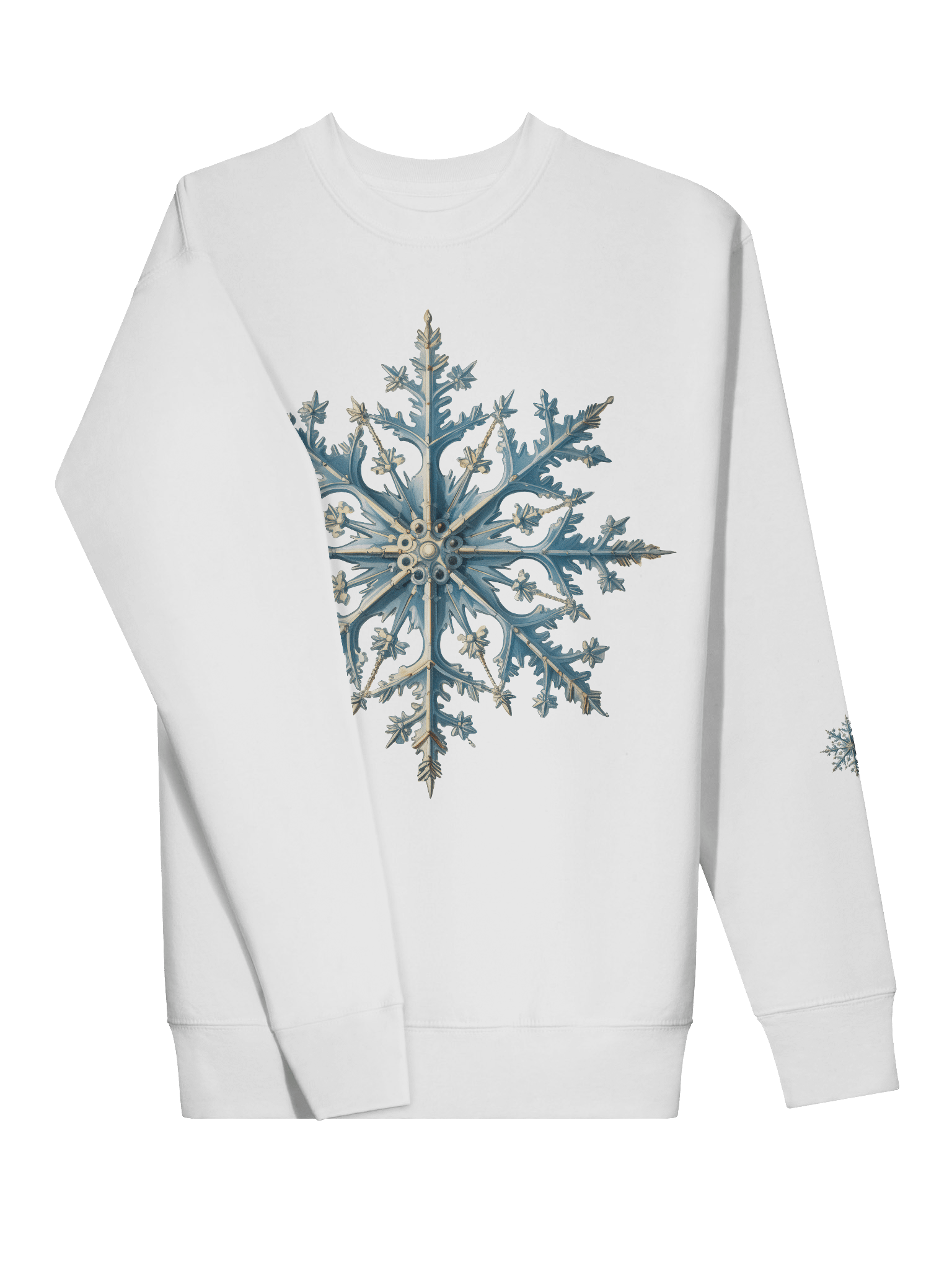 Blue Snowflake Sweatshirt product image (3)