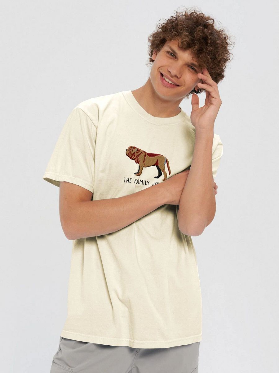 The Family Jowls T-Shirt(Embroidered) of a Neapolitan Mastiff product image (8)