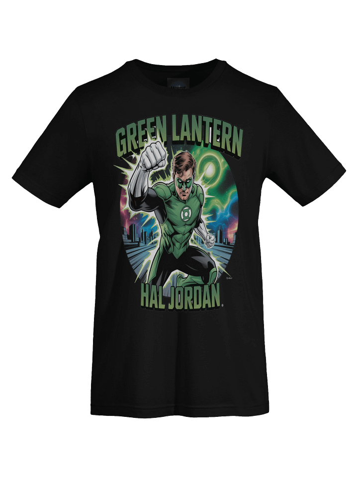 Emerald Sentinel: Hal Jordan Green Lantern Supersoft Graphic T-Shirt product image (1)