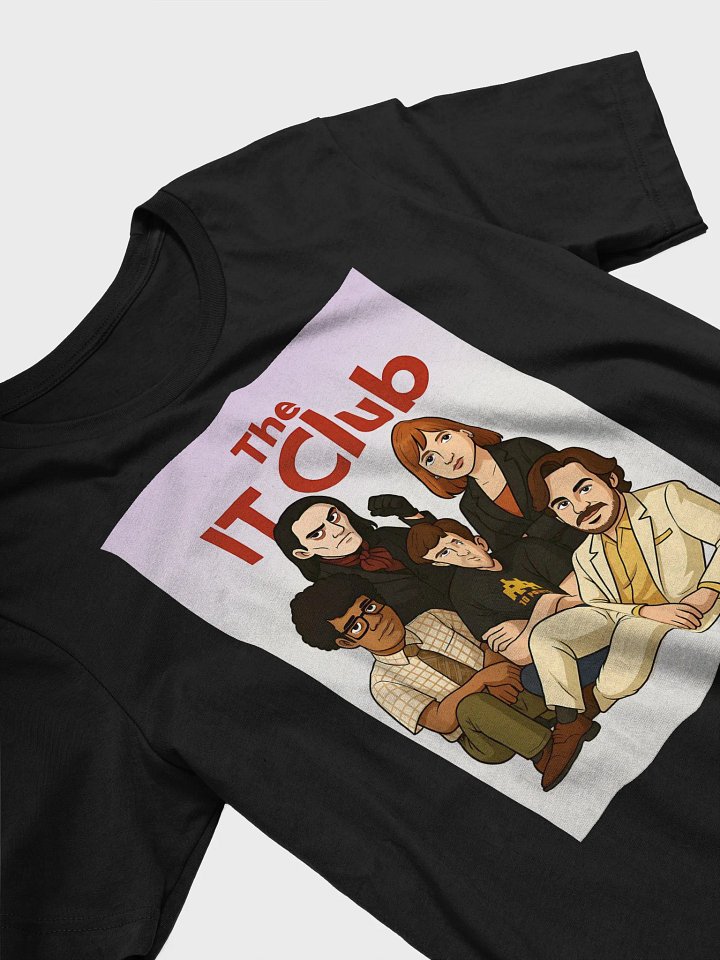 The IT Club T-Shirt – Bella+Canvas Supersoft Sitcom x 80s Movie Mashup Tee product image (2)