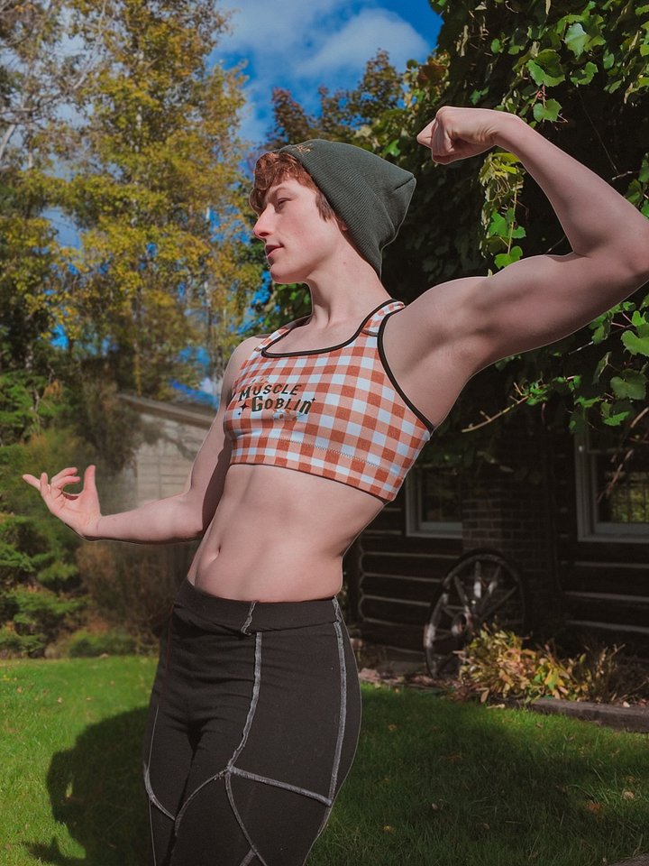 "Muscle Goblin" Sports Bra product image (1)