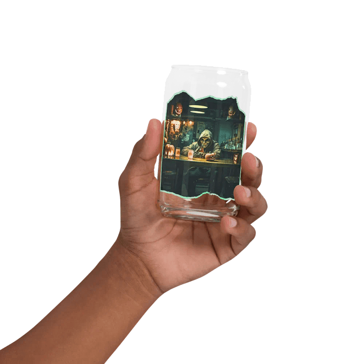 “Contempl4tionz” Drinking Glass product image (1)