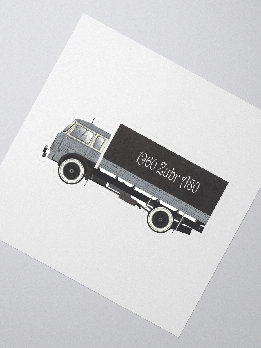 Vintage Truck 1960 Žubr A80 Sticker product image (5)