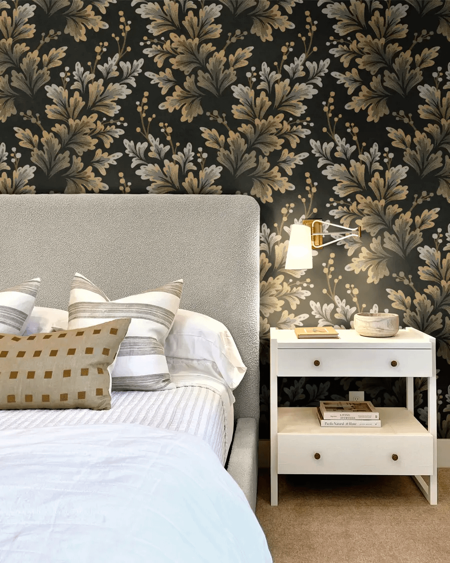 Wallpaper Mockup - Bedside with white table product image (7)