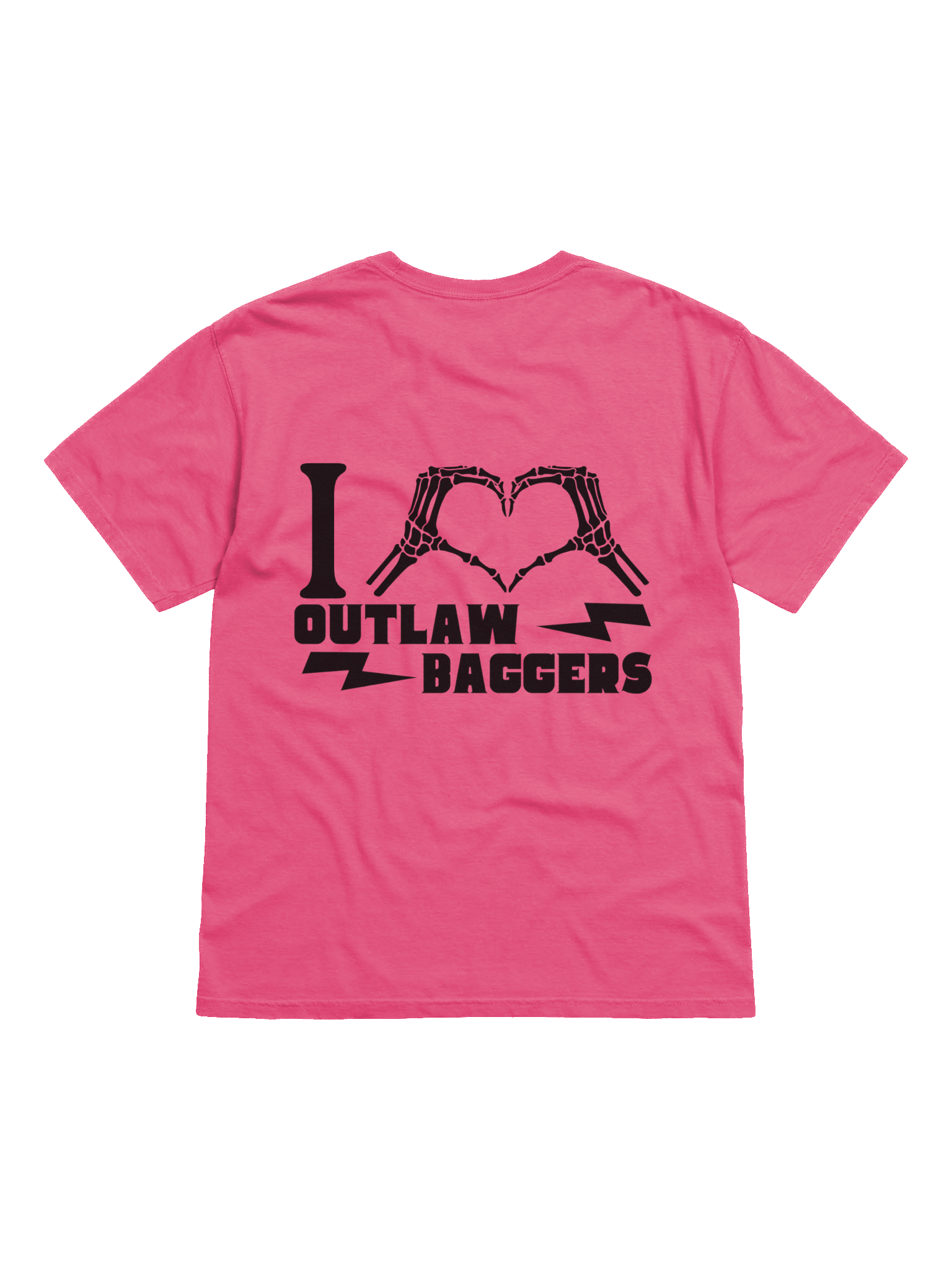 I Love Outlaw Baggers Women's Oversize Tee product image (11)