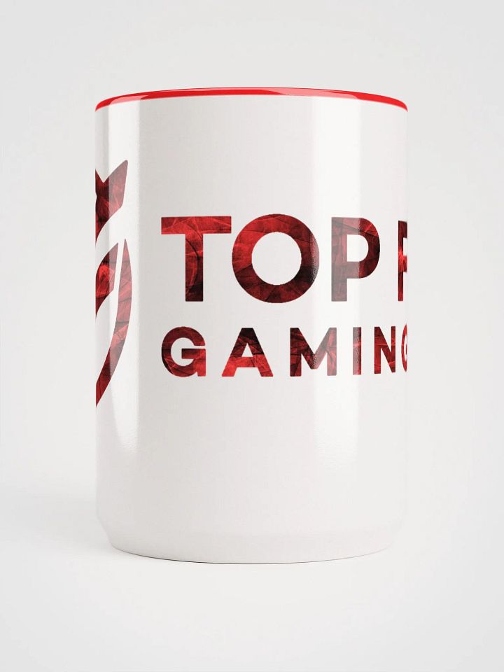 TopFrag™ Red Spiral Ceramic Mug with Color Inside product image (2)
