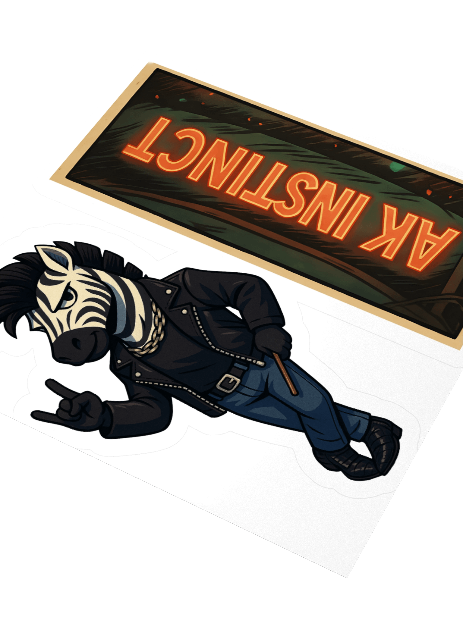 AK INSTINCT - Zoowy Stickers product image (7)