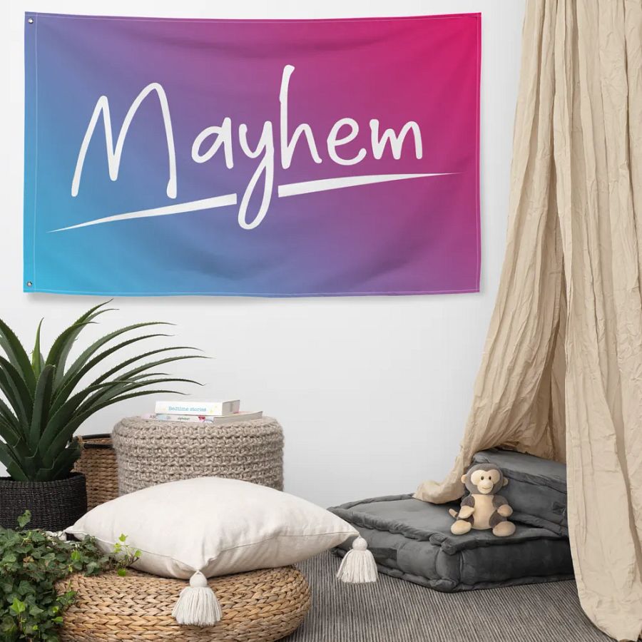 Mayhem Signature Flag product image (5)