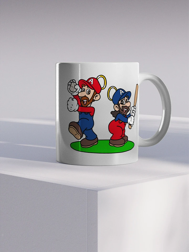 Super Halo Bros. Coffee Mug (White) product image (1)