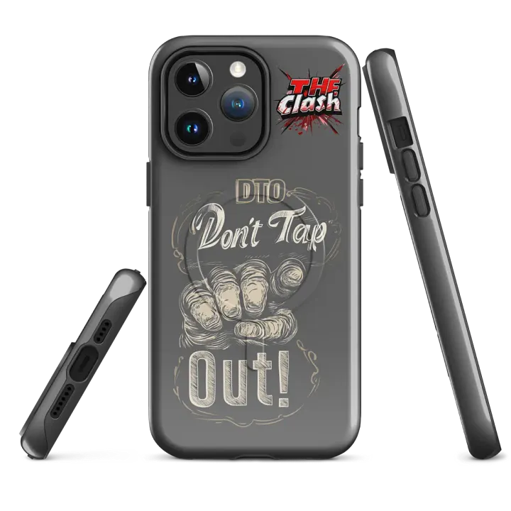 The Clash iPhone Case - Don't Tap Out, Grey product image (4)