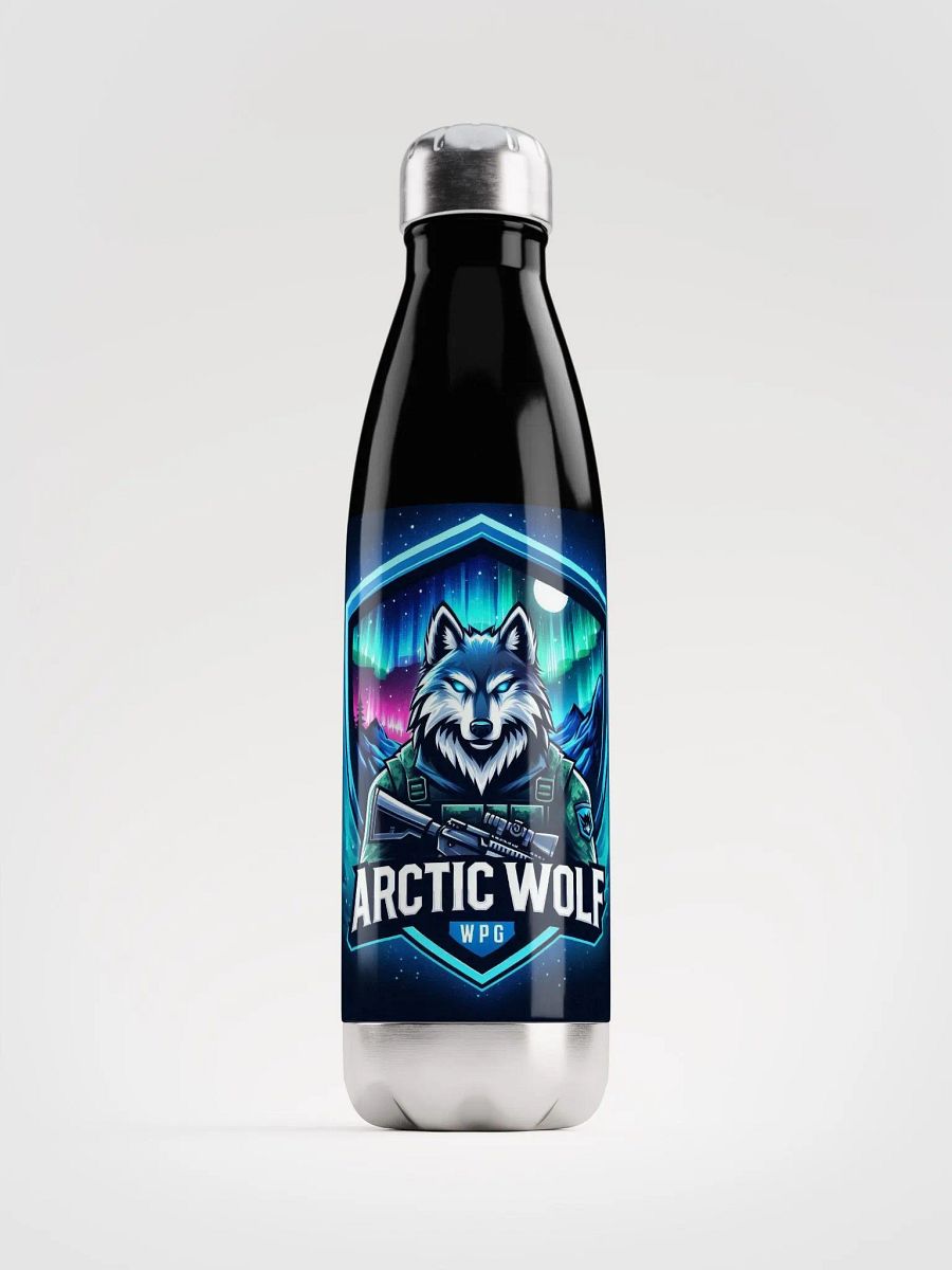 Arctic Wolf Stainless Steel Water Bottle product image (1)