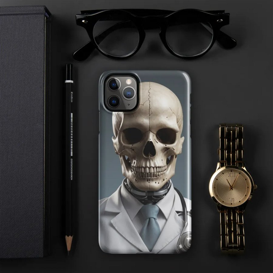 Surreal Skull Doctor iPhone® Snap Case product image (48)