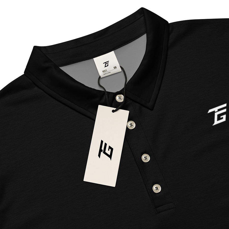 The Grind Men's Polo Shirt (Black) product image (4)