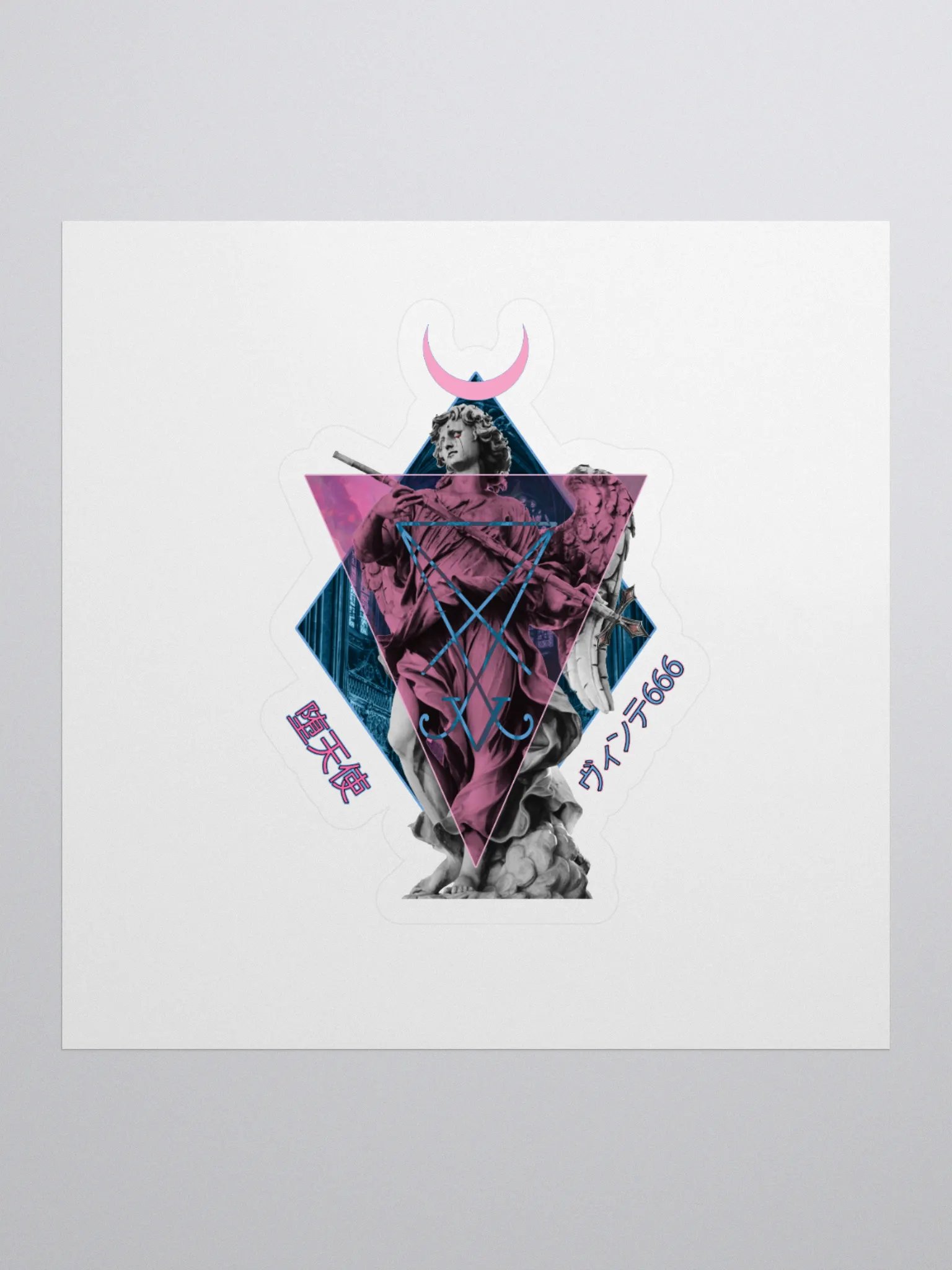 Fallen Angel Kiss-cut Sticker product image (1)