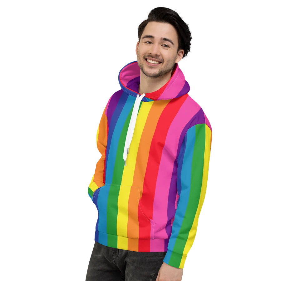 1978 Rainbow Pride Flag = 8-Color - All-Over Print Hoodie product image (7)