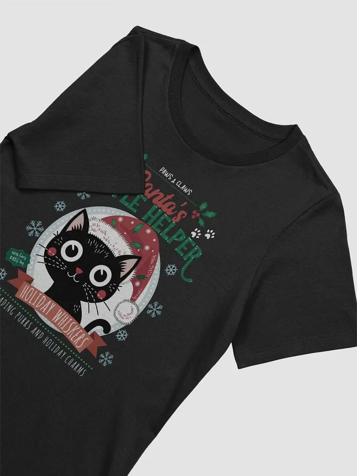 Santa's Little Helper Tee-Relaxed fit Dark product image (1)