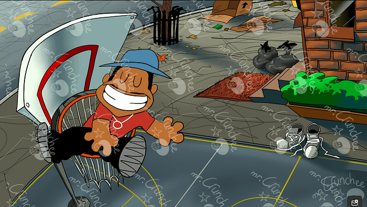 'Basketball Court' Print product image (1)