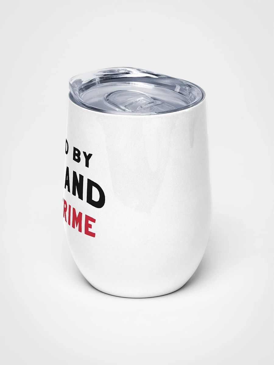 Fueled By True Crime Wine Tumbler product image (5)