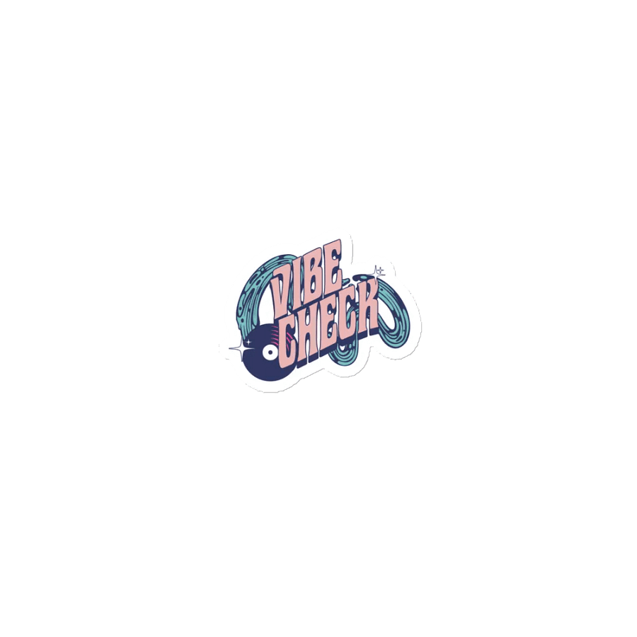 "VIBE CHECK" Vinyl Magnets product image (1)