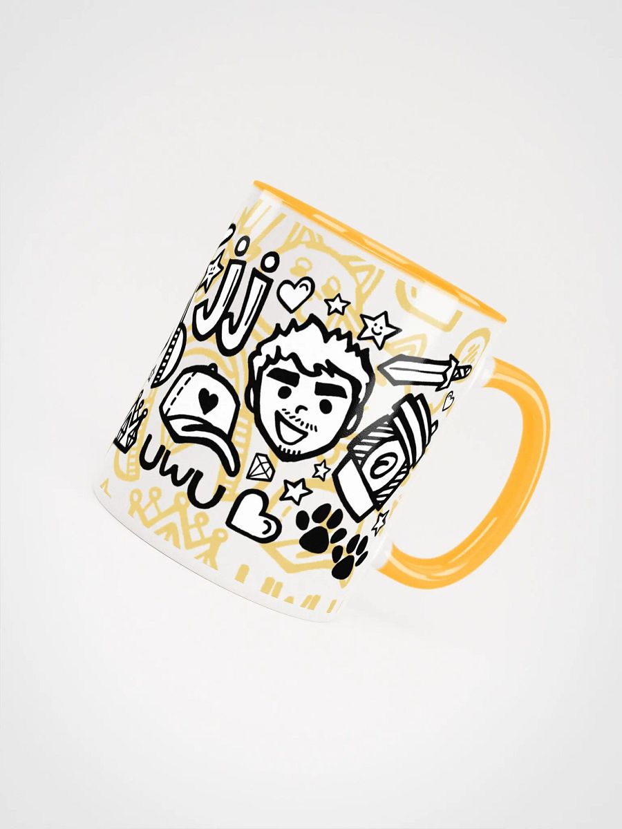 J-Doodle Mug (Sunflower) product image (1)