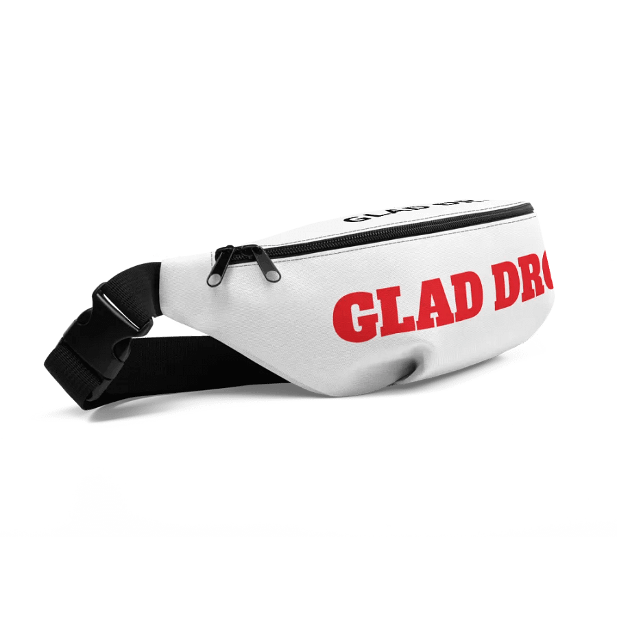 Bold Red GLAD DRON All-Over Fanny Pack product image (8)
