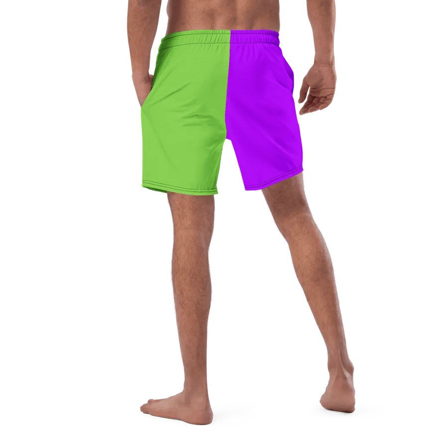 SPOOKY JOOCE Swim Trunkz - Purple/Green product image (3)