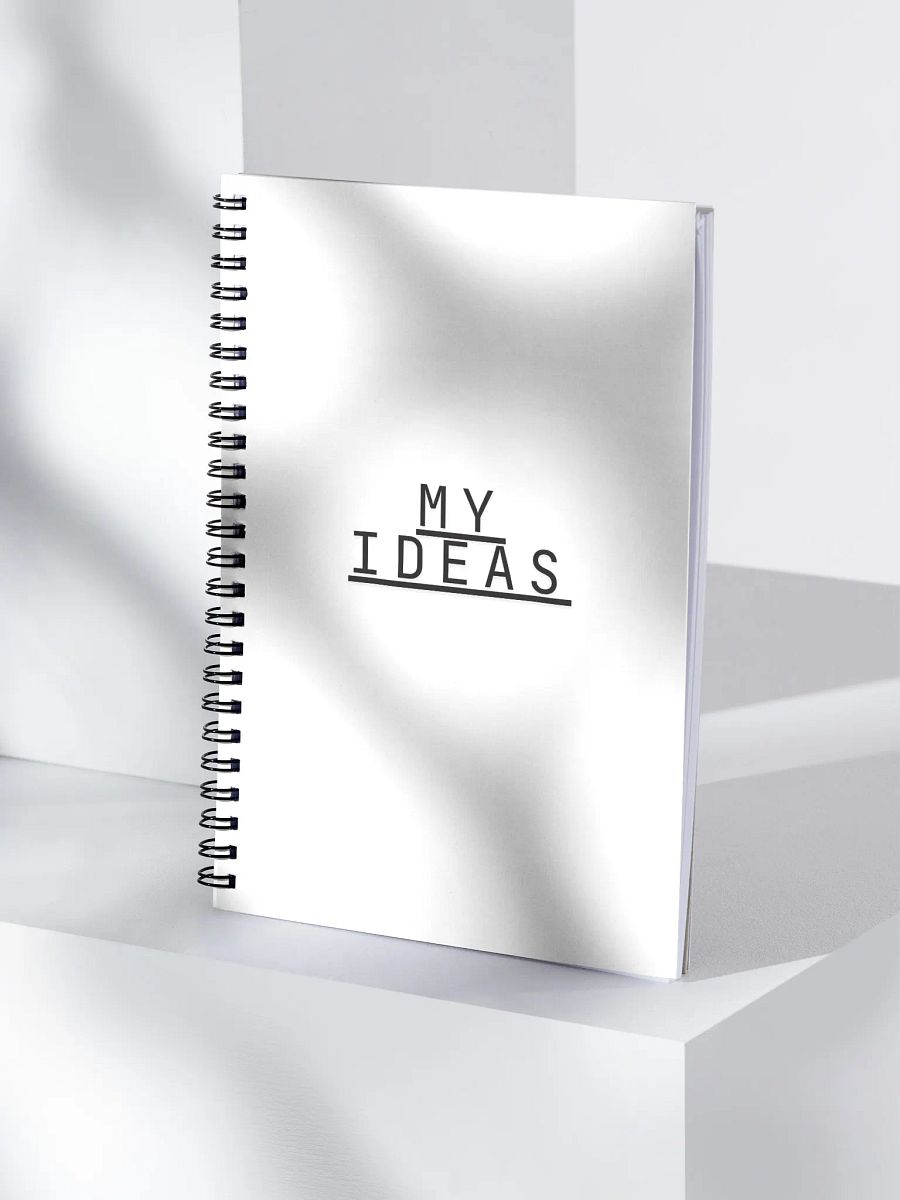 Minimalist 'MY IDEAS' Notebook product image (4)