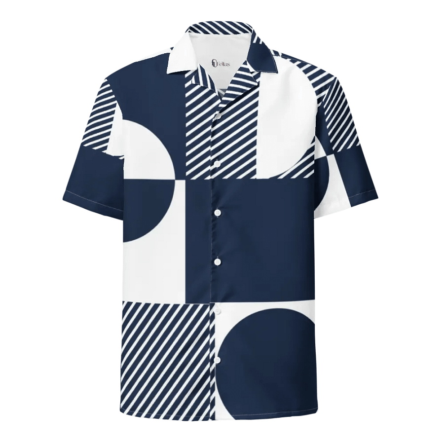 Symmetric Monochrome Paradise Shirt product image (6)