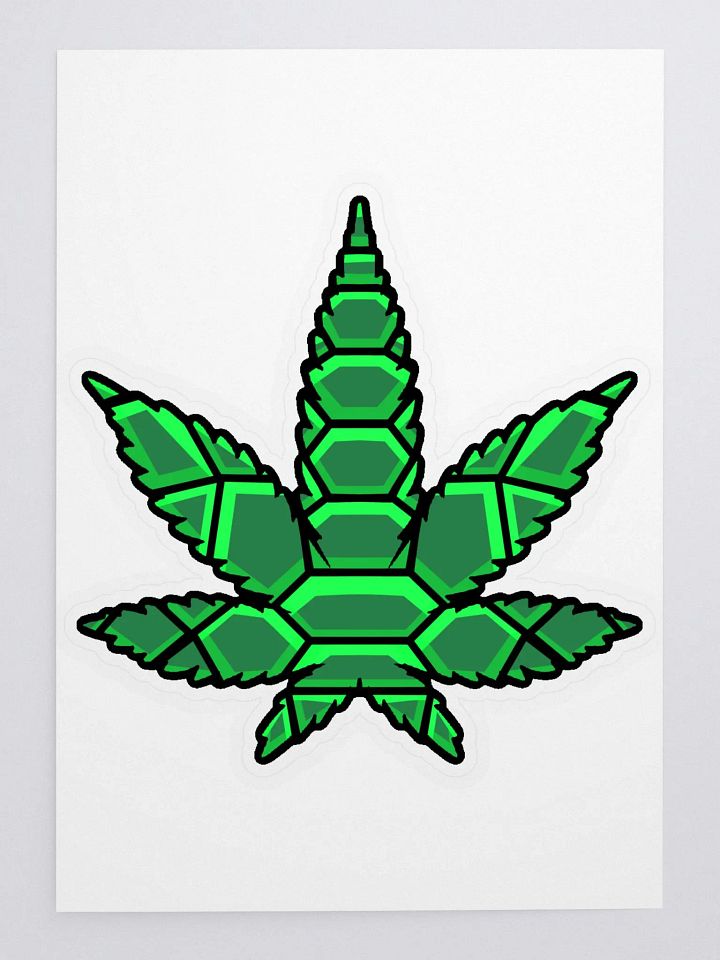 Leaf Cut Sticker product image (1)